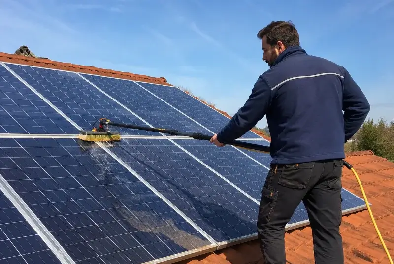 Nettoyage et entretien de panneaux solaires à Montlaur-en-Diois
